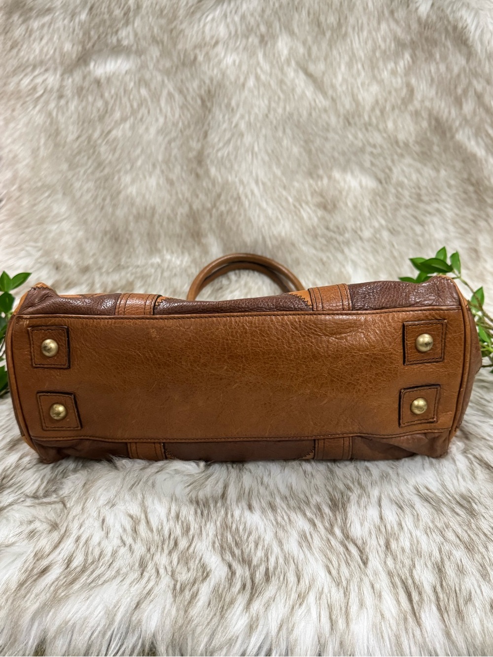Mulberry Rio Patchwork Bayswater Leather Bag - Picture 17 of 17
